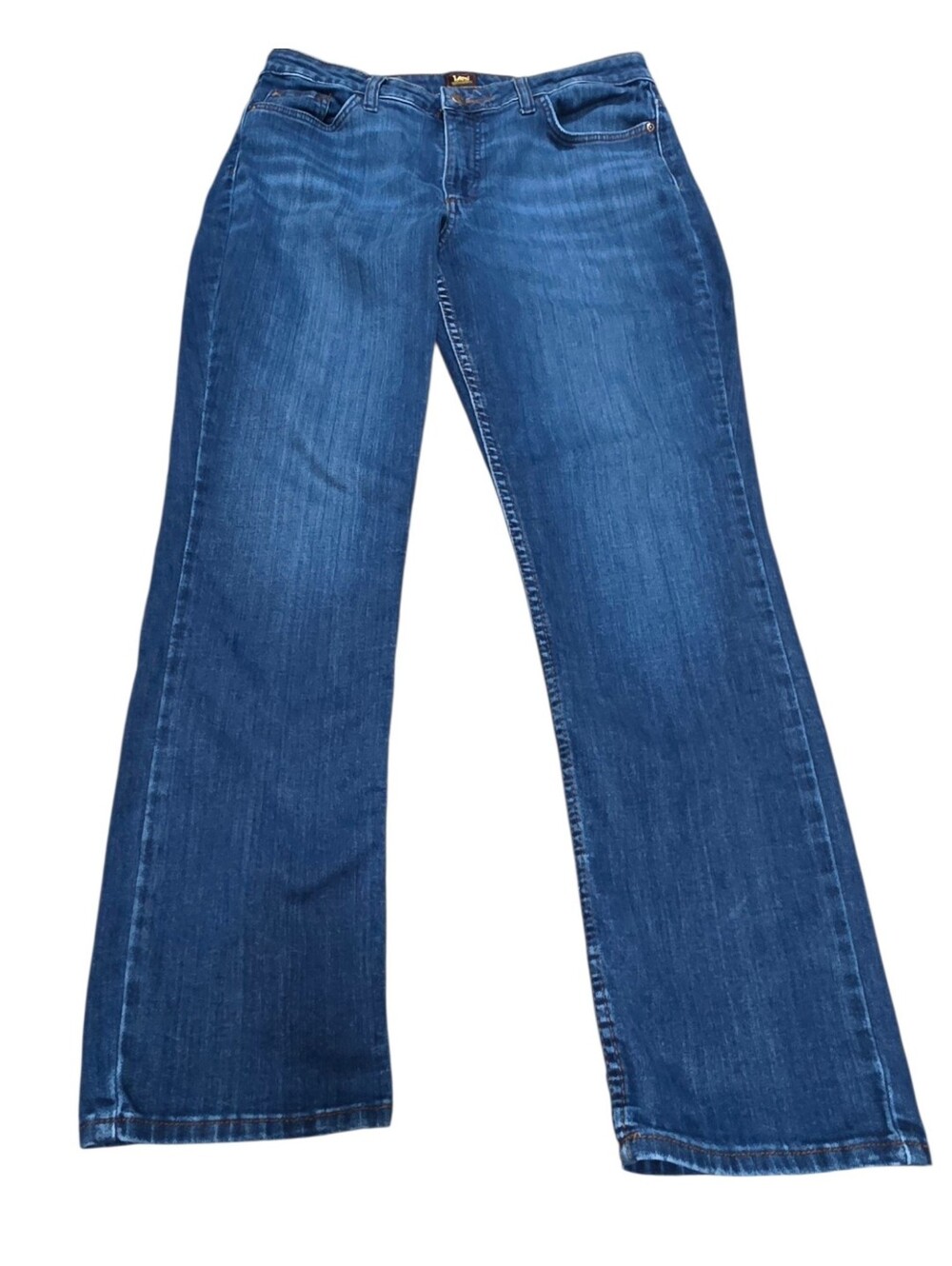 Womens Lee Women’s Bootcut Long Jeans in Dark Blue (Size:14Long)